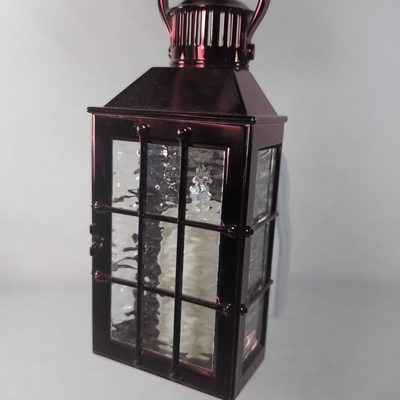 Bath & Body Works Red Ship Lantern Wallflower Night Light Up 24/7 Plug In TESTED - Picture 11 of 14